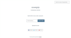 Desktop Screenshot of covergrip.com